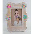 Cute Owl MDF Photo Frame for Baby